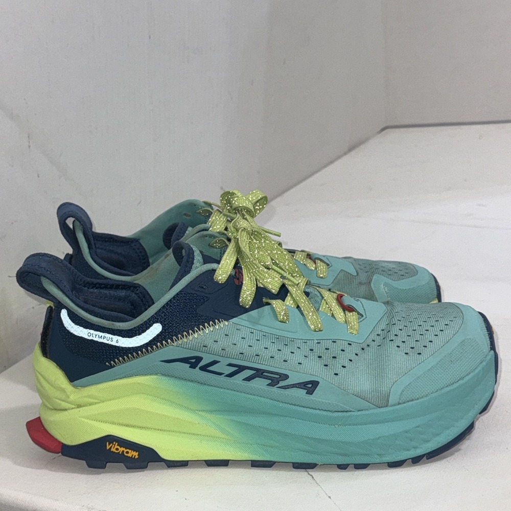 Altra Olympus 6 Ombré Blue Athletic Gym Athleisure Trail Running Shoes Womens 11 - Picture 4 of 16
